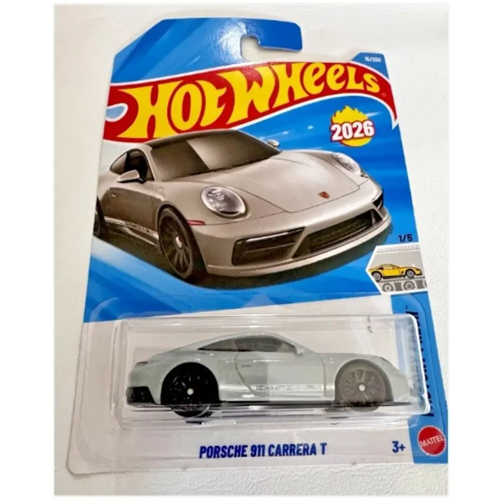 Hot Wheels Porsche 911 Carrera T 2026 Factory Fresh 1/5 #15/250 New Sealed